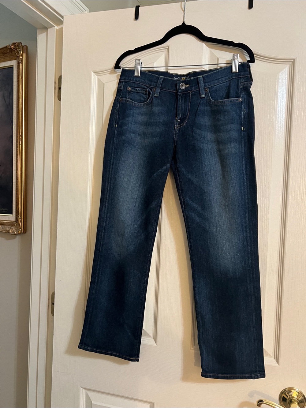 Lucky Brand Women's Dark Blue Sweet’n Straight Jeans